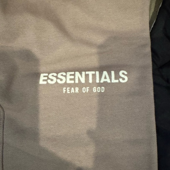 Fear of God Essentials Hoodie and Sweatpants Set in Desert Taupe - Picture 2 of 8